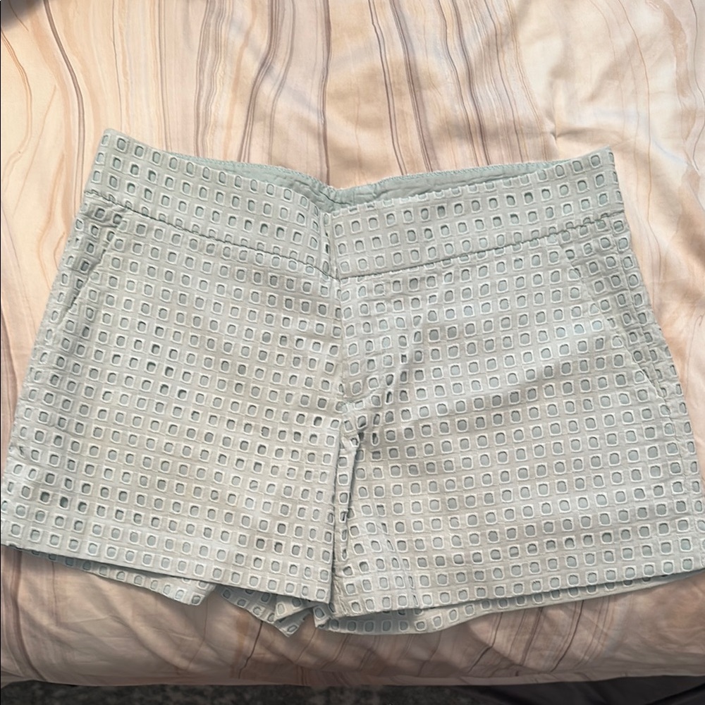 Club Monaco Sea-foam Green Lightweight Casual Shorts